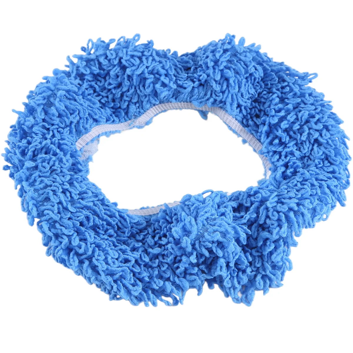 Disposable Mop Washable Durable Replacement Microfiber Pads Dust Push Cloth for Dry and Wet Vacuum Cleaner Blue