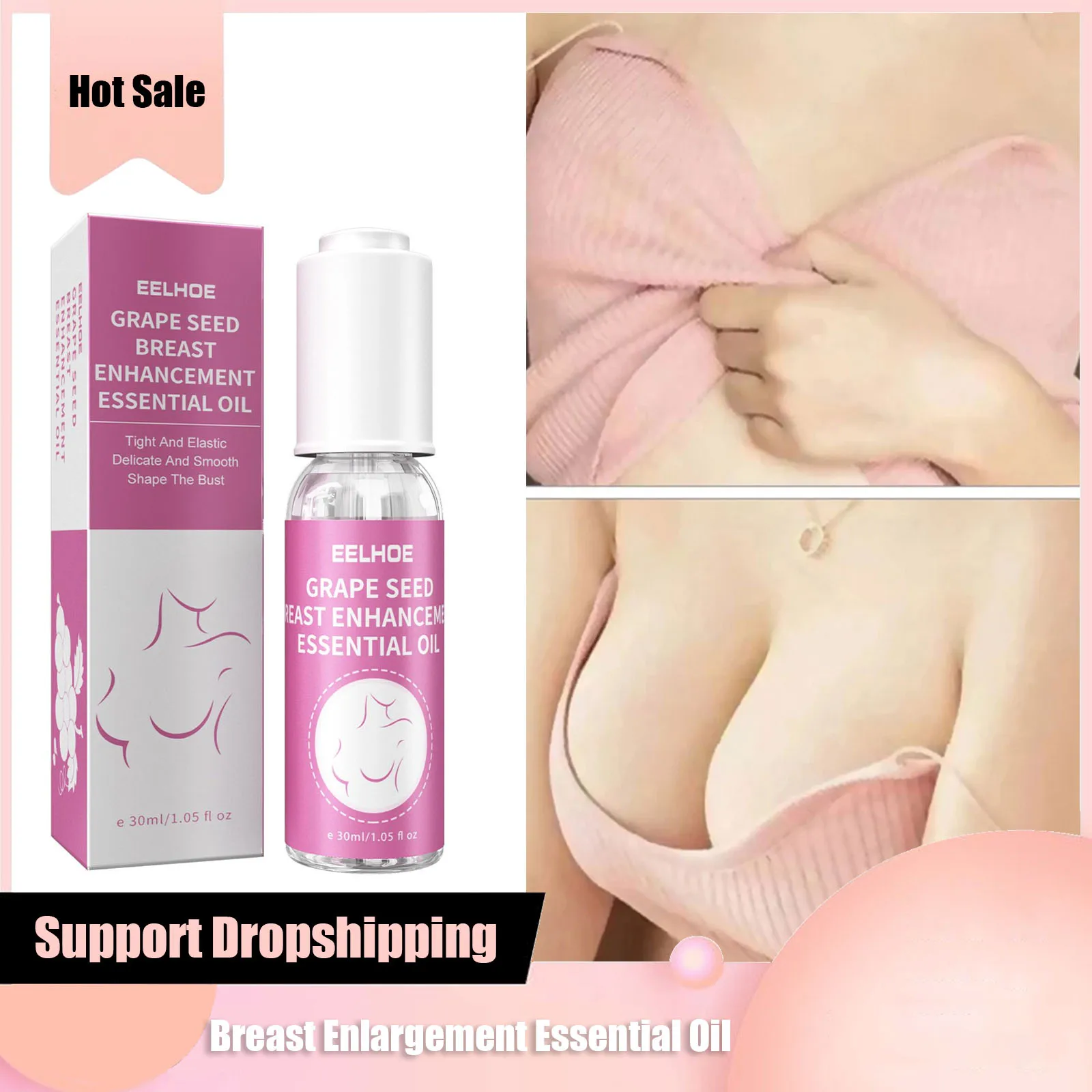 

Breast Enlargement Essential Oil Chest Lifting Firming Massage Enhancement Liquid Sexy Big Bust Anti Sagging Boob Enhancer Oil