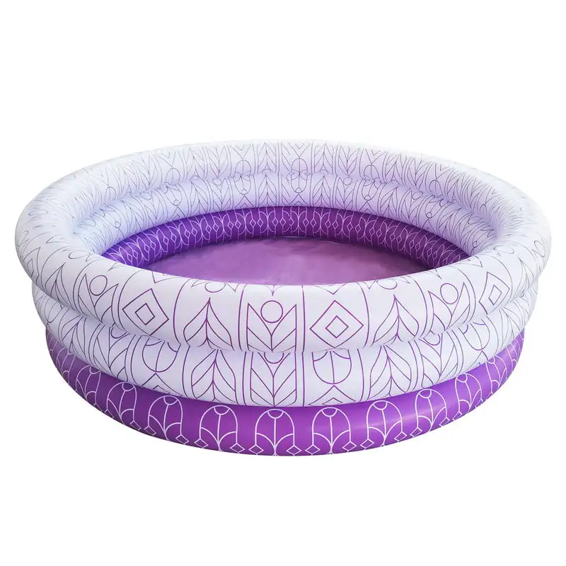 

5.5ft 3 Ring Adult Pool- Spec of Purple Aztec Print Horse riding equipment