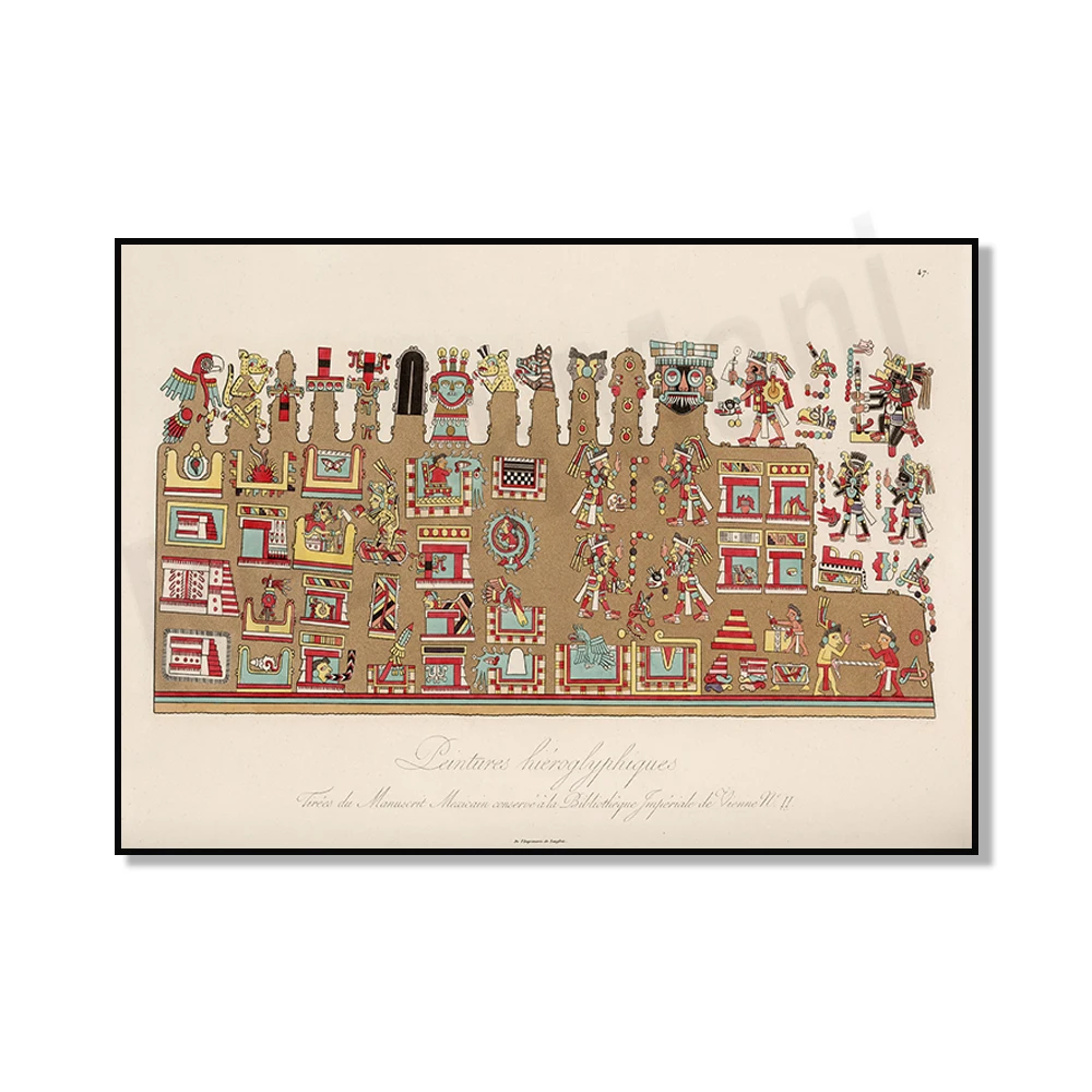 Ацтекс Nahuatl писать иероглифы символы Южная Америка родная история античная