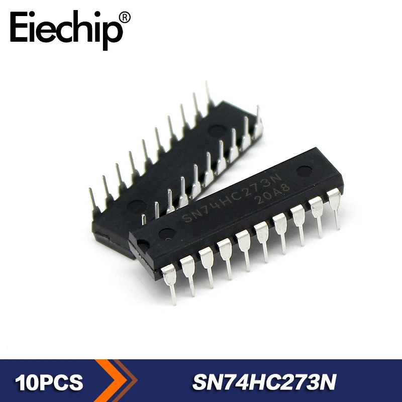 10 шт. SN74HC273N 74HC273 DIP-20 новая Оригинальная интегральная схема logic IC Octal D-тип шлепанцы