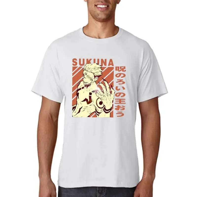 

Jujutsu Kaisen Gojo Satoru Print Women Oversize T Shirts Summer Short Sleeve Round Neck Tops Female Fashion Harajuku Streetwear