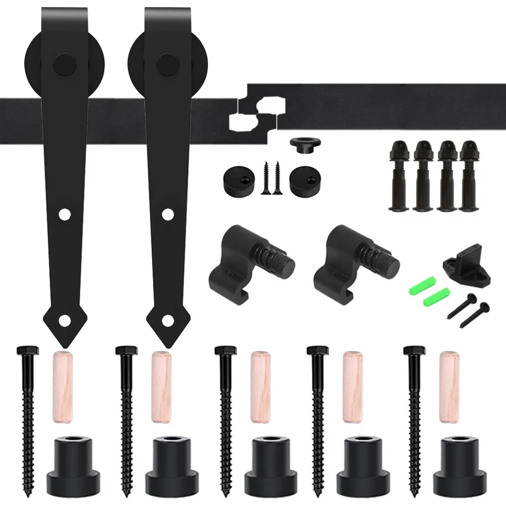 Комплект фурнитуры для раздвижных дверей сарая сверхмощный плавно и бесшумный