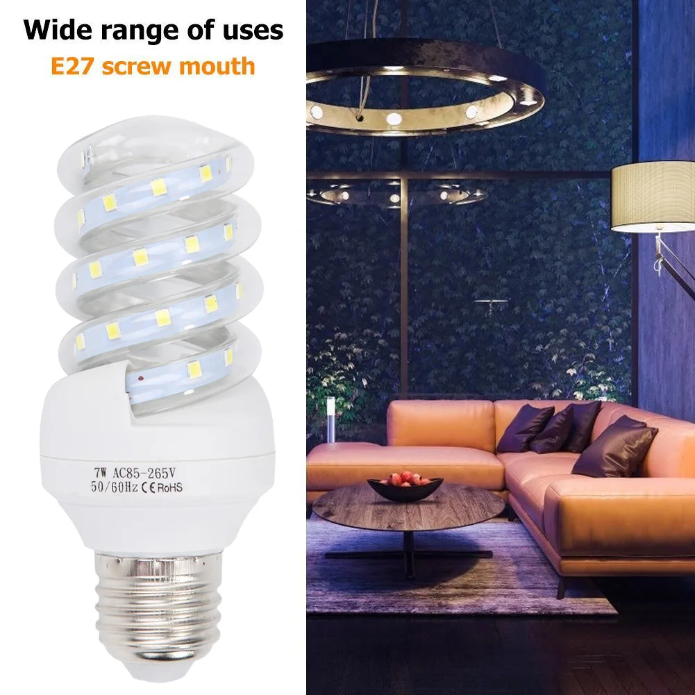 

E27 LED Bulb Screw Corn Light 2835SMD 7W 16W 24W Ultra-bright Home Bedroom Lamp Good Transmittance and Uniform Lighting