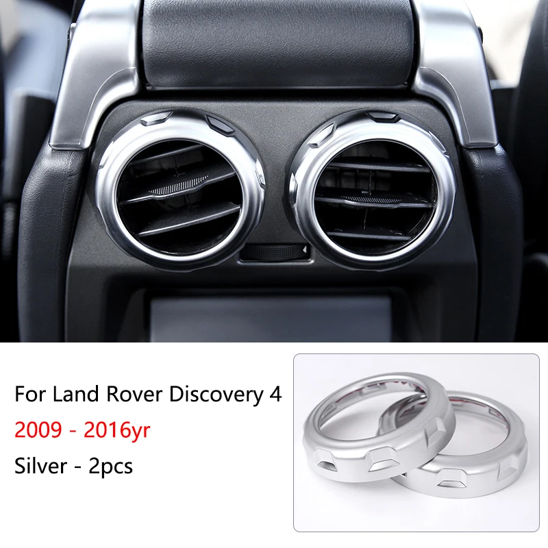 

Для Land Rover Discovery 3 4 для Range Rover Sport, автомобильные аксессуары, подлокотник, задний воздуховыпускной отверстие, ABS, хромированная накладка
