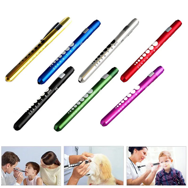 

1 Pcs Diagnostic First Aid Nurse LED Penlight Portable Flashlight Pen Light Torch Emergency EDF