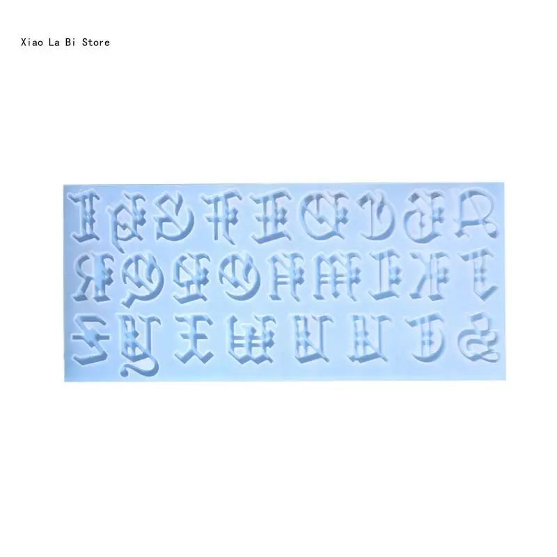 

Полустереоскопический рождественский брелок с алфавитами в готическом стиле своими руками, форма для ювелирных изделий из смолы