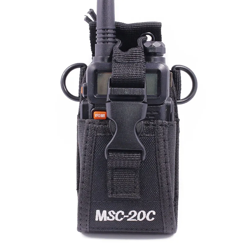 NEW Abbree MSC-20C Multi-Function Two Way Radio Holder Carry Case For Yaesu TYT baofeng UV-5R UV-82 BF-888S