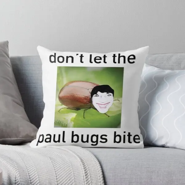 

Наволочка для подушки с принтом «Do Let The Paul»