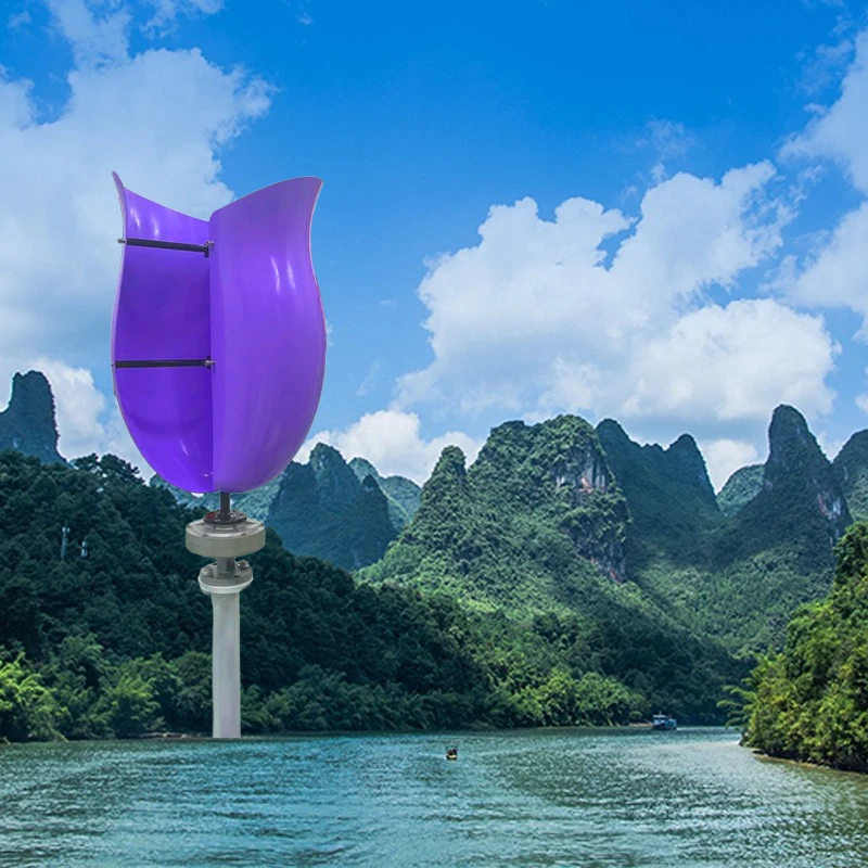 Вертикальный ветряной генератор с сертификатом СЕ 10 кВт 20 12 В 24 48 низкоскоростная