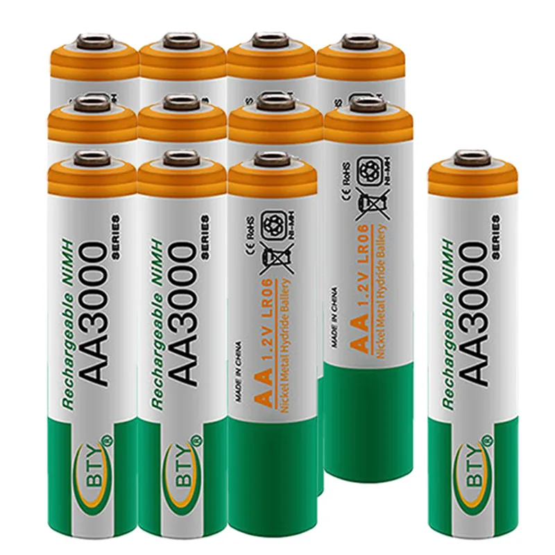 

AA 3000mAh 1.2V Hochwertige Ni-MH Akku Passend Für Spielzeug Fernbedienung Batterie AA 3000mAh Life Batteries Guitars