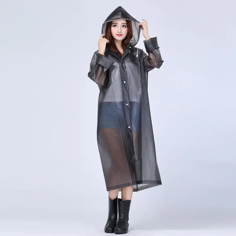 

Travel hiking raincoat adult thickened adult raincoat unisex single environmental protection outdoor travel poncho rainproof