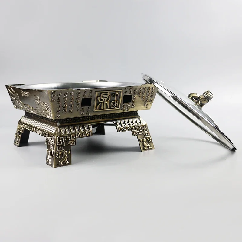 Высококачественный оригинальный креативный китайский тарелка для подогрева в