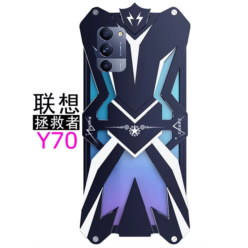 Original Zimon Metal Luxury New Thor Heavy Duty Armor Metal Aluminum Mobile Phone Case Covers For Lenovo Y70 Cover Cases