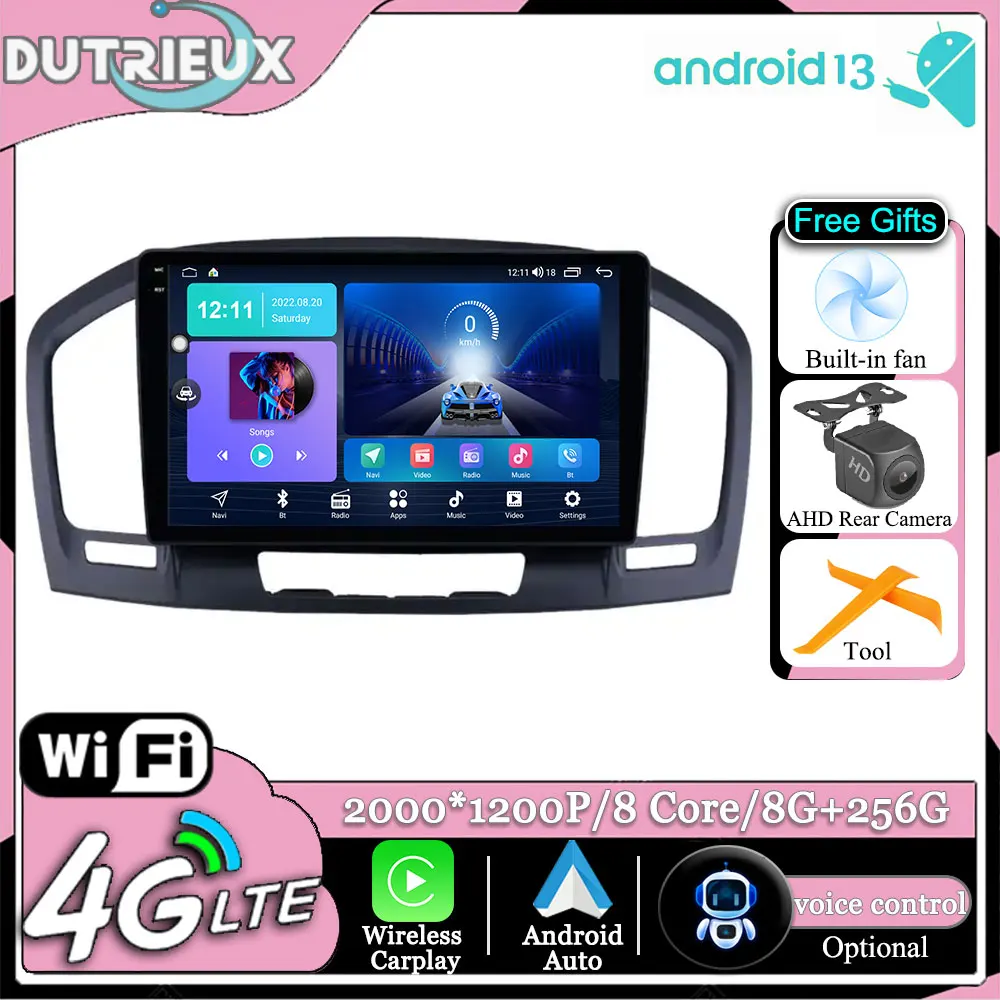 

Android 13 For Buick Regal 2009-2013 Opel Insignia 2008-2013 Multimedia Monitor Screen Radio Video Player TV GPS Navigation