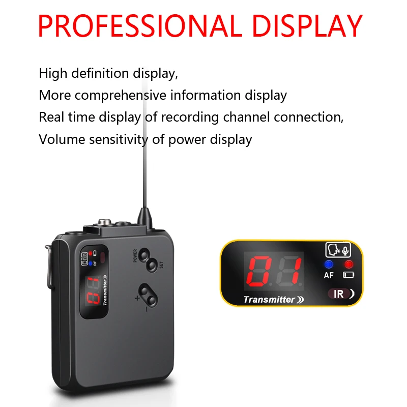 Микрофон Воротник Новая форма петличный лацкан беспроводные микрофоны для