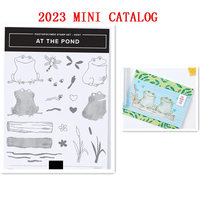 

Stake Frog Metal Cutting Dies and Clear Stamp DIY Account Scrapbooking Cards Template Stencil Decor Dies Cut Stamps 2023 New