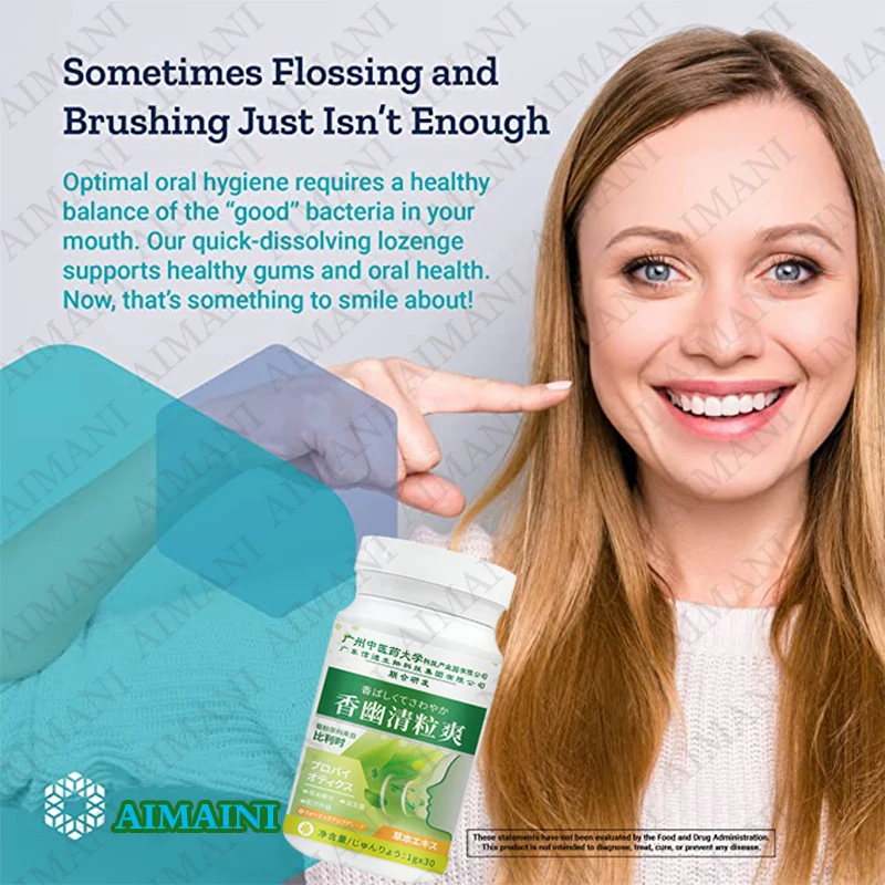 Пробиотик для полости рта жевательные таблетки улучшения болезни горла