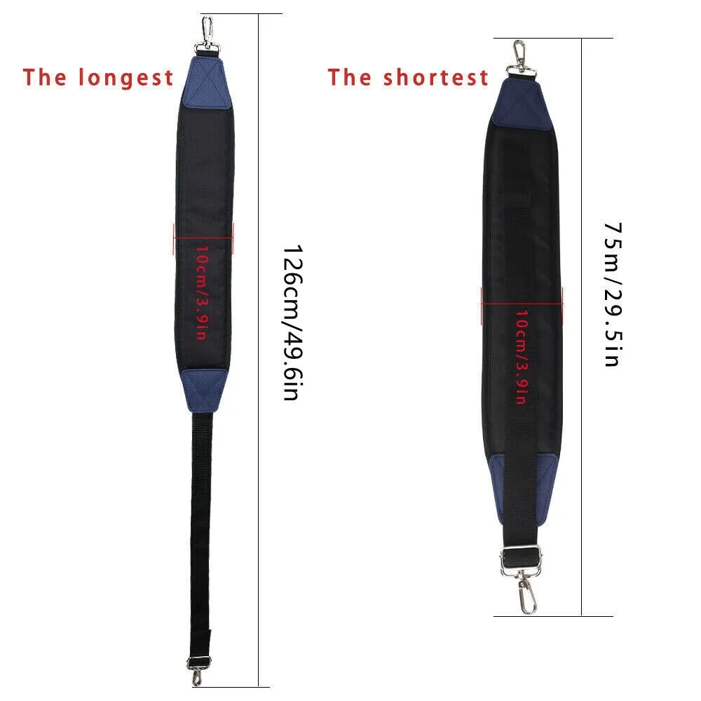 Нейлоновая сменная Регулируемая сумка для гольфа плечевой ремень металлические