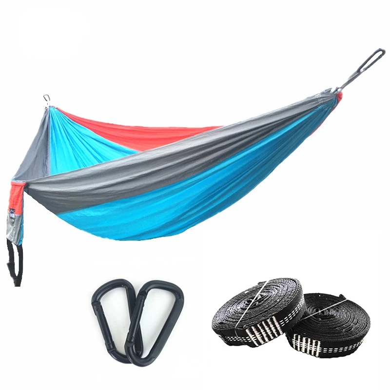 

Parachute Cloth Hammock Foreign Trade Outdoor Leisure Single Swing Light Camping Widening Hammock