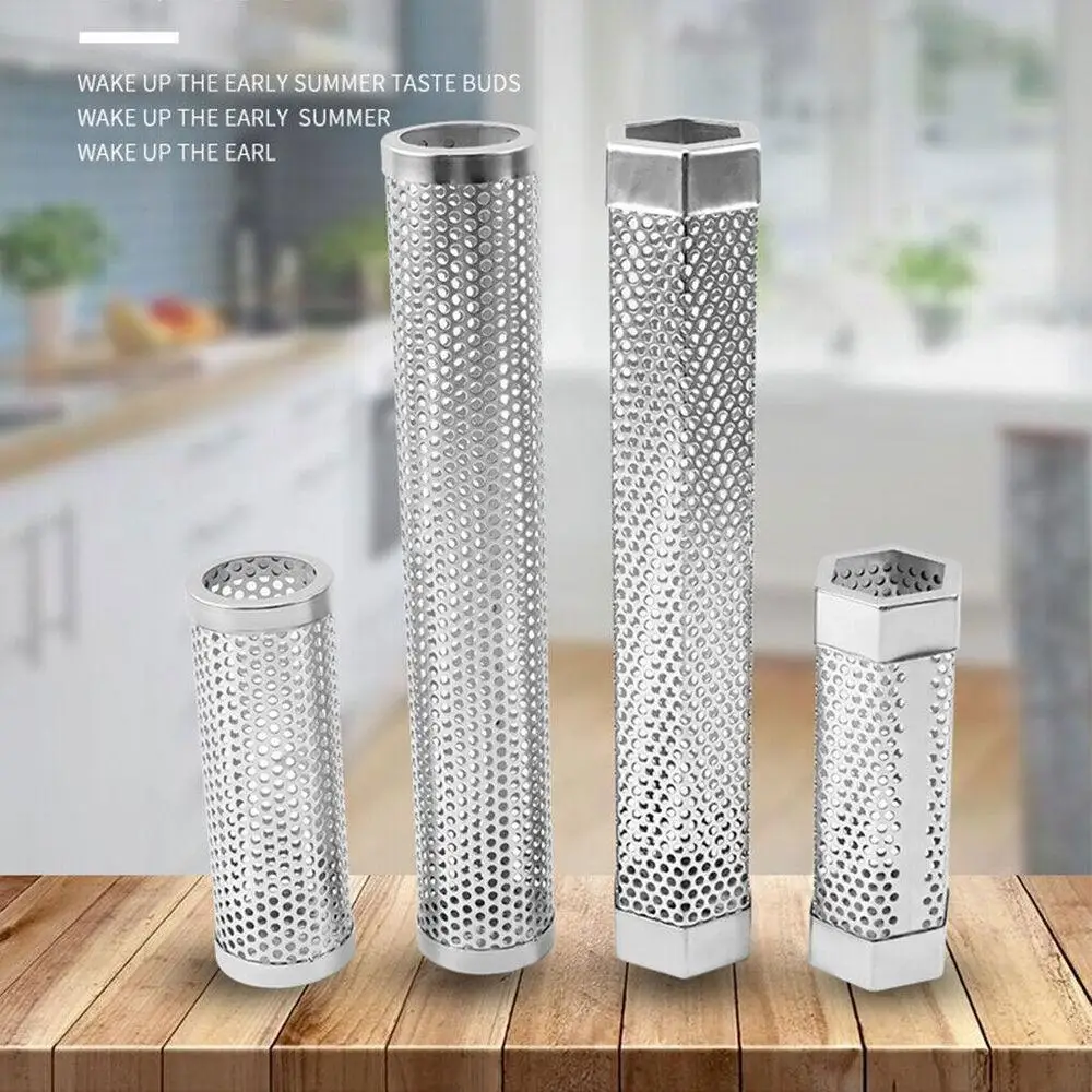 Сетчатая трубка для барбекю из нержавеющей стали генератор холодных коптильев в