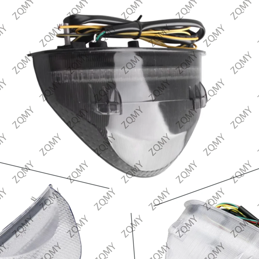 Задний стоп-сигнал мотоцикла указатель поворота встроенный светодиодный