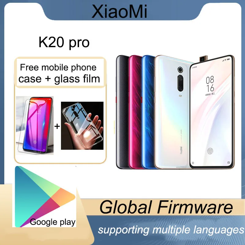 cecular Xiaomi Redmi K20 Pro Smartphone 9T PRO celular 6GB RAM 128GB ROM Snapdragon 855 48 MP+ 20 MP