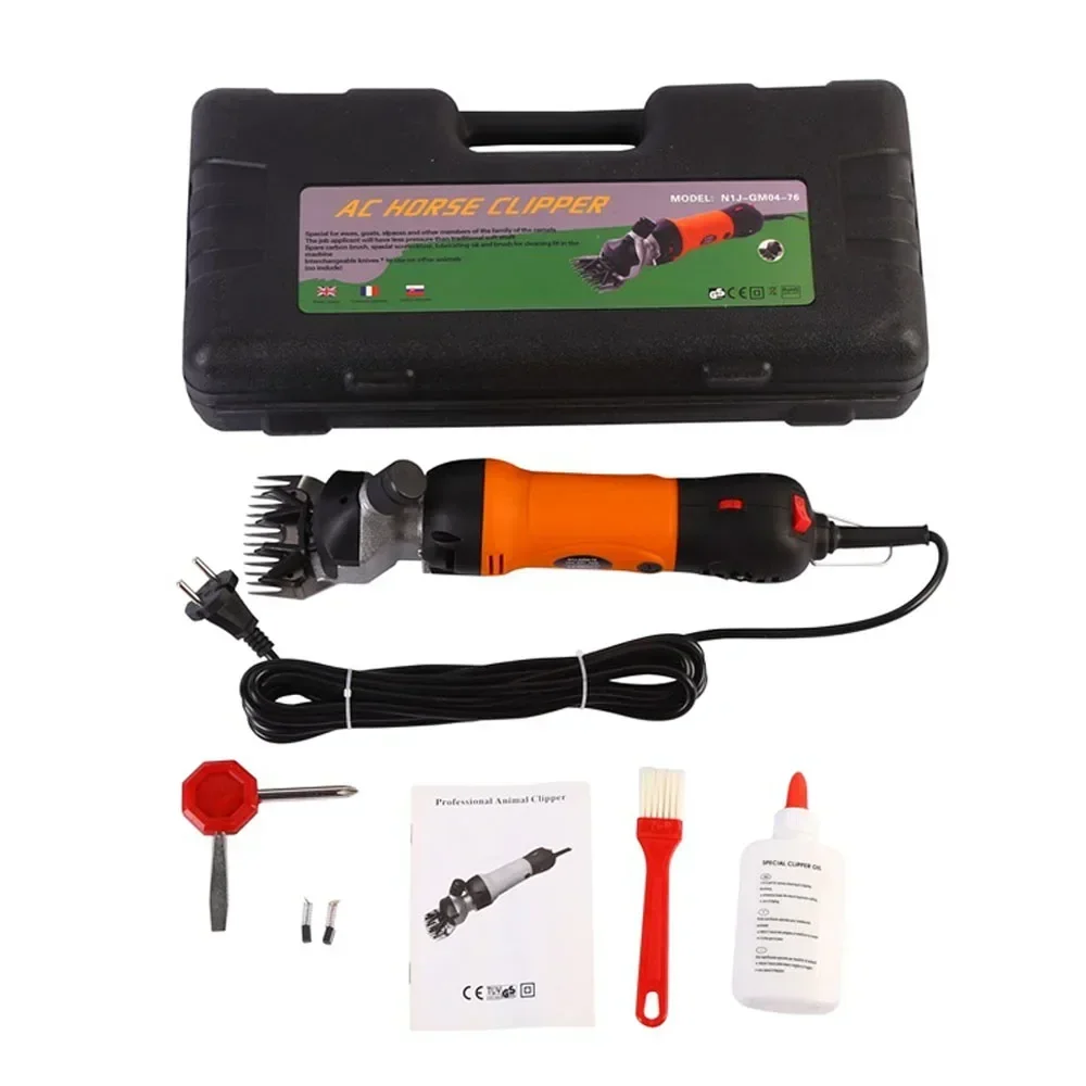 Электрические ножницы для стрижки овец 690 Вт 6 скоростей машинка волос коз шерсти