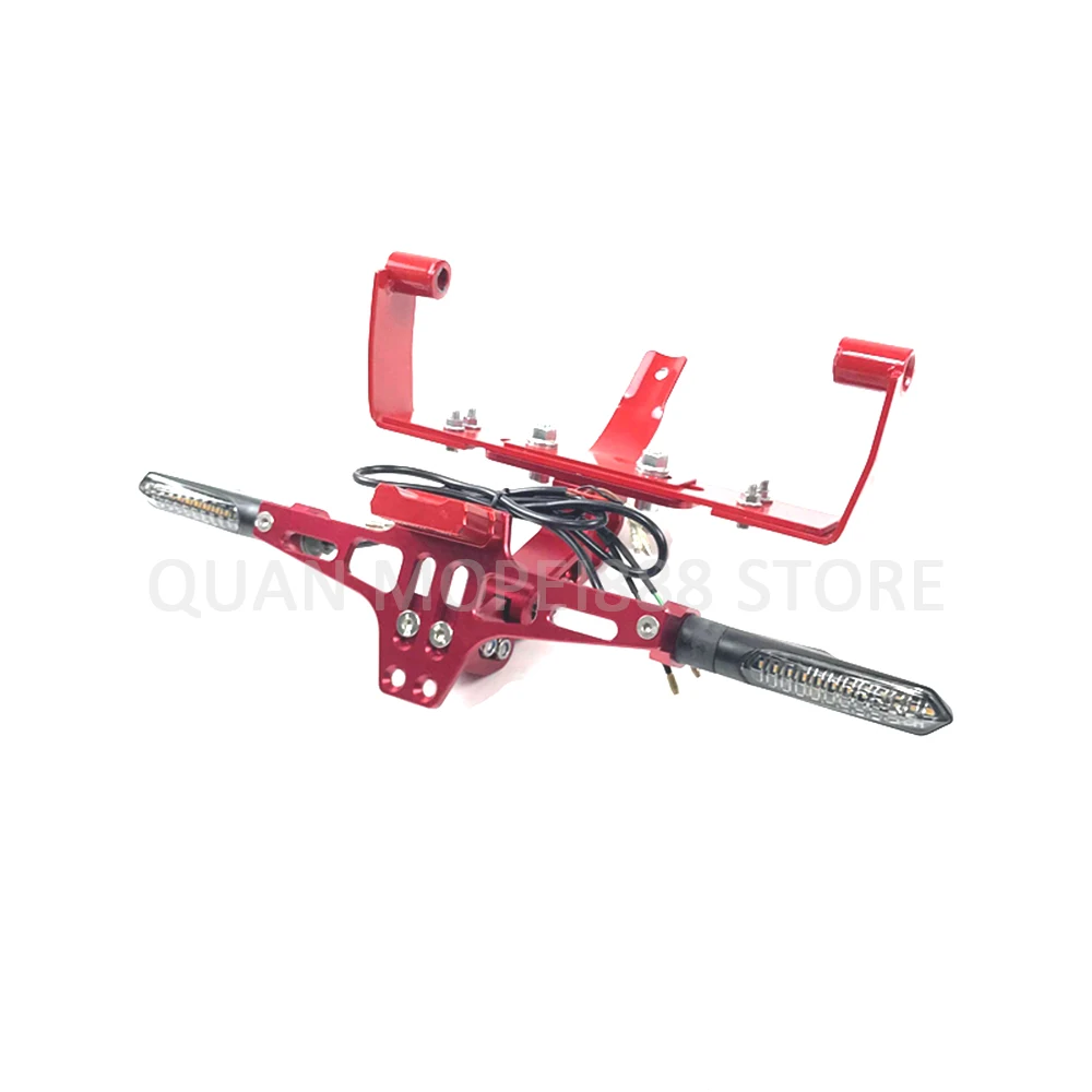 Фото Подходящий кронштейн для номерного знака Italjet Dragster 200 / 250i / 125/400, кронштейн для указателя поворота, лампа для номерного знака Italjet Dragster №3