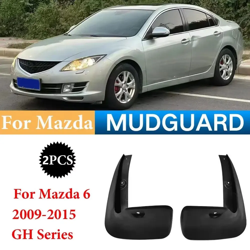 

Для Mazda 6 2009-2015, автомобильное крыло серии GH, защита от брызг, аксессуары для крыльев переднего колеса 2010 2011, 2012 2013 2014