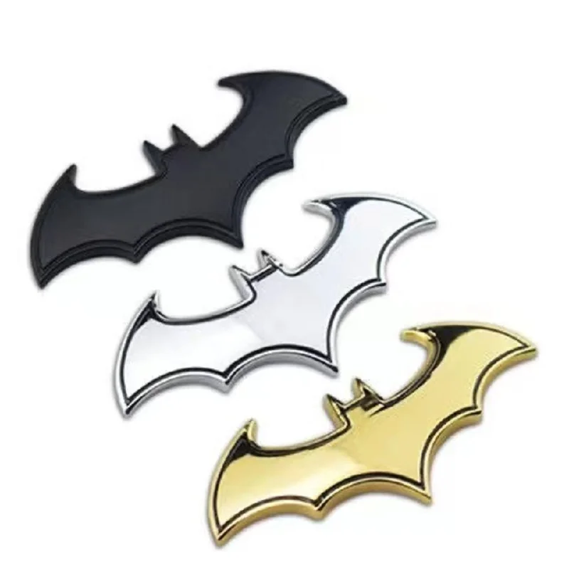 

Новый автомобильный 3D металлический стикер s персонализированный логотип летучей мыши автомобиля Модифицированный корпус с царапинами за...