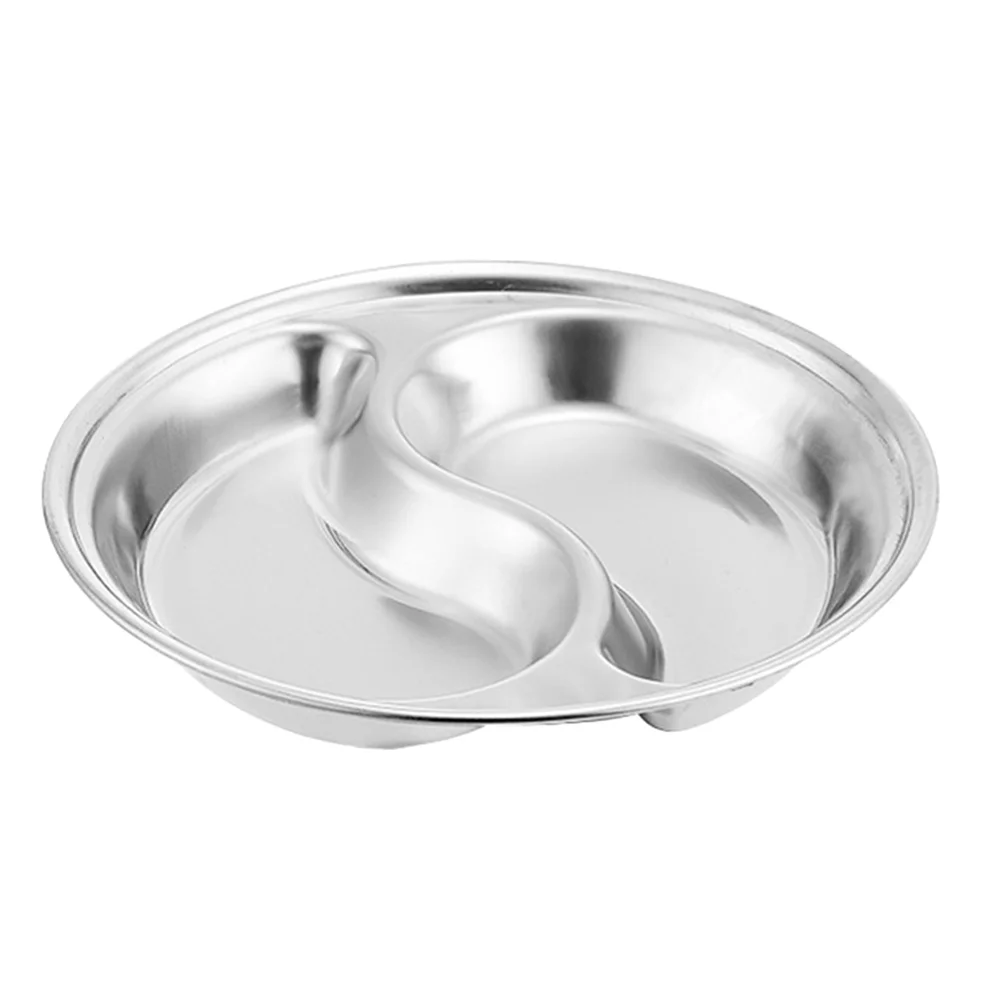 

Dish Serving Tray Seasoning Bowl Snack Appetizer Divided Box Candynut Containers New Plates Steel Stainless Sauce Year