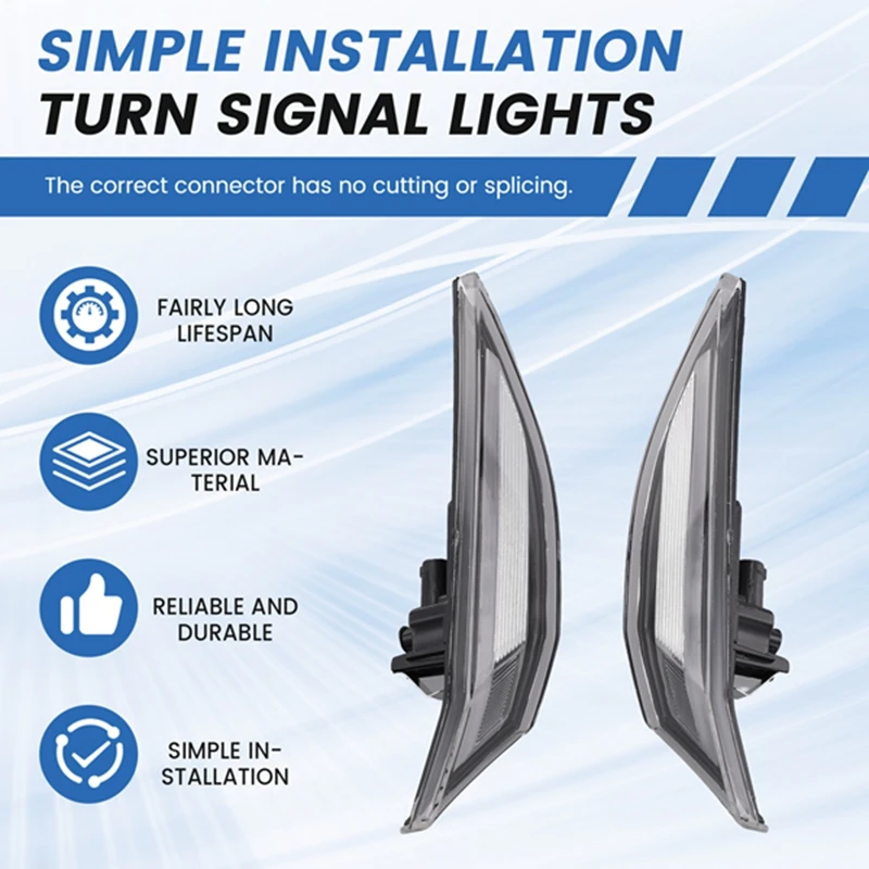 AU04-автомобильный указатель поворота передний фонарь на крыле габаритный