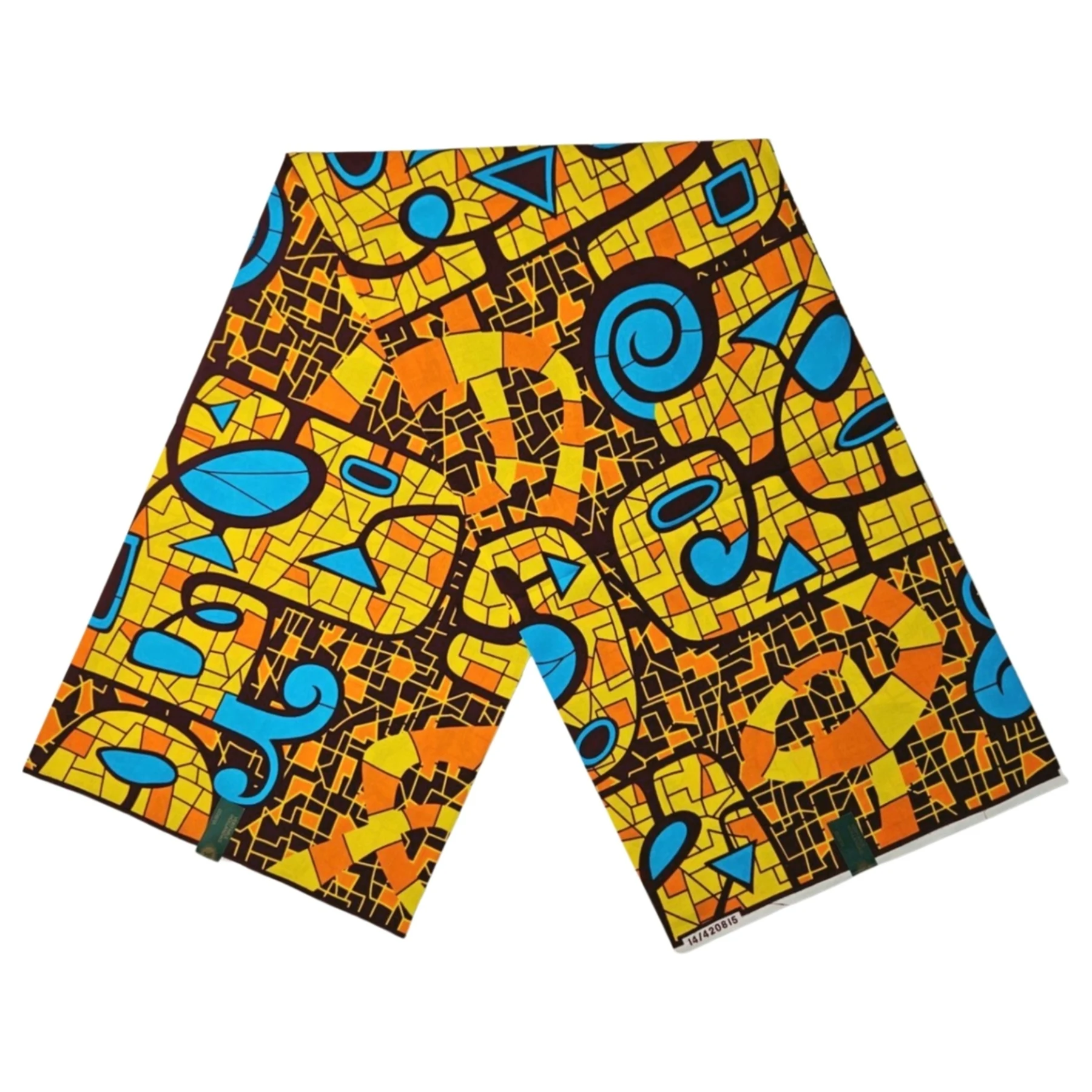 Высокое качество настоящая хлопчатобумажная восковая ткань с принтами воск