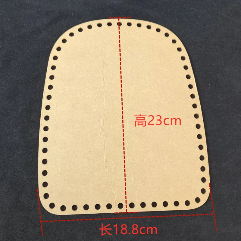 Ручная акриловая сумка материалы пластиковая основа для сумки Нижняя корзина