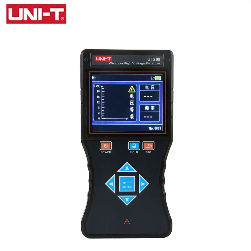 

UNI-T Fully Intelligent Wireless High And Low Voltage Electroscope High Voltage Transmission Line Test Voltage To Ground UT269