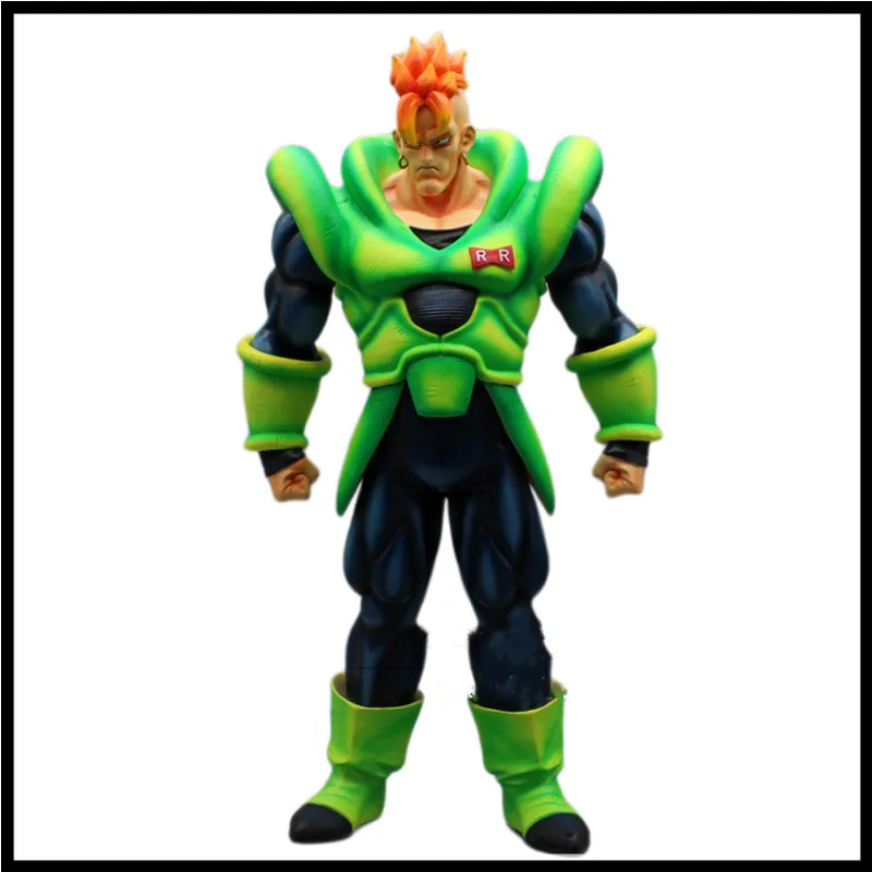 

Японская аниме экшн-фигурка, 41 см, Dragon Ball Super Saiyan № 16 1820, статическая кукла, Коллекционная модель, Мультяшные игрушки для детей, рождественски...