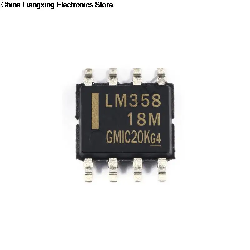 

50-100PCS/LOT LM358DR patch SOP8 LM358 OP AMP chip 358 op Amp integrated IC OPAMP GP 2 CIRCUIT 8SOIC Applicable arduino