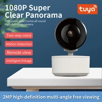 tuya smart 1080p wifi ip camera automatic tracking motion detecting voice intercom indoor baby monitor home security