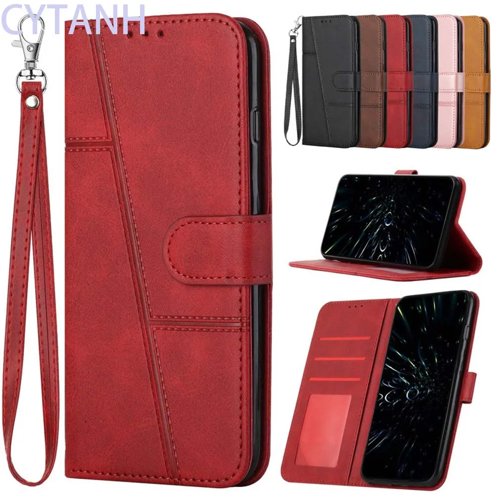 Для Realme C67 4G чехол-книжка с откидной крышкой для Coque OPPO RealmeC67 C 67 кожаный защитный