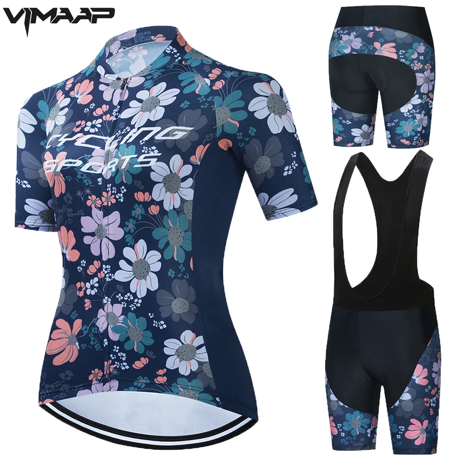 

In Stock Cycling Woman Clothing 2022 Bike Clothes Quick-Dry Clothing Ropa Ciclismo Uniformes Maillot Sport Wear Cycling Jerseys