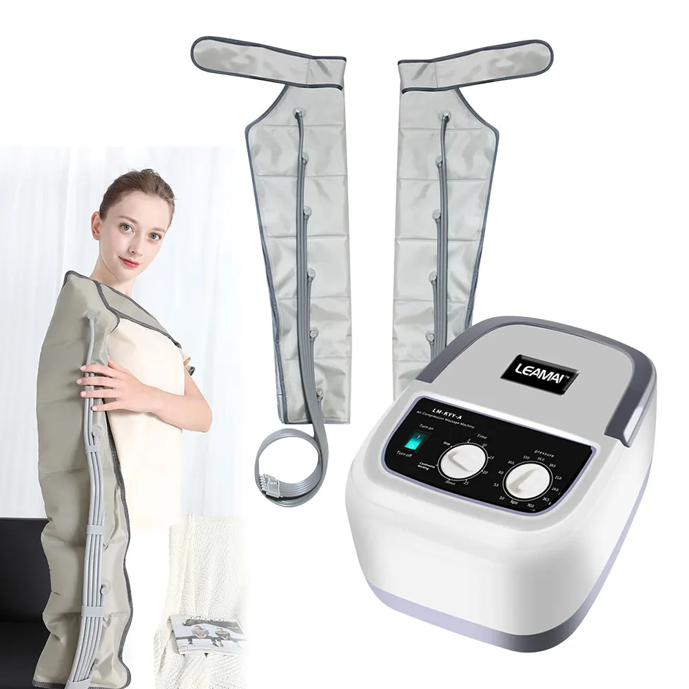 

Body Air Pressure Leg Massager Promotes Blood Circulation, Body Massager, Muscle Relaxation, Lymphatic Drainage Device 360°