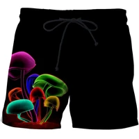 summer hot printing 3d casual loose shorts quick drying surf pants casual sports shorts 4xl mens beach shorts art graffiti