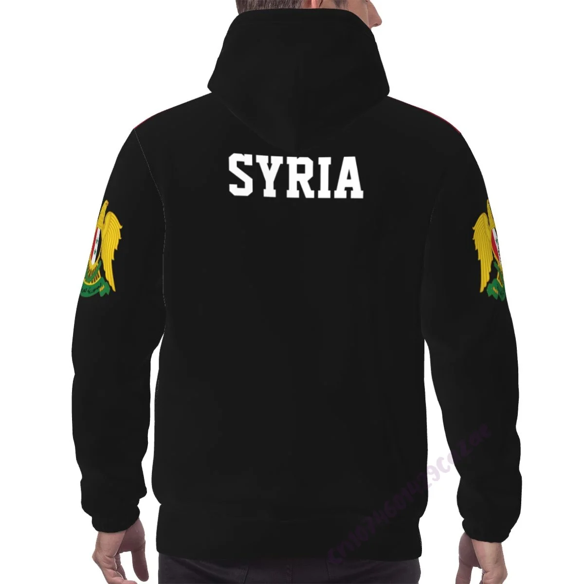 Толстовка Мужская/женская с 3D-принтом в виде флага страны