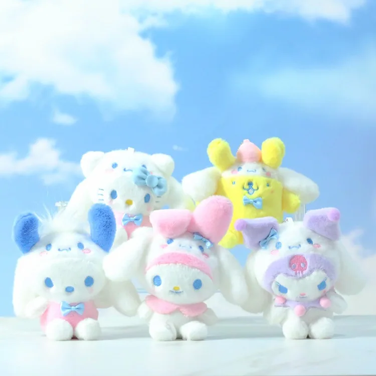 Новинка Sanrio мультяшная Милая куроми Мелодия кукла плюшевая игрушка сумка брелок