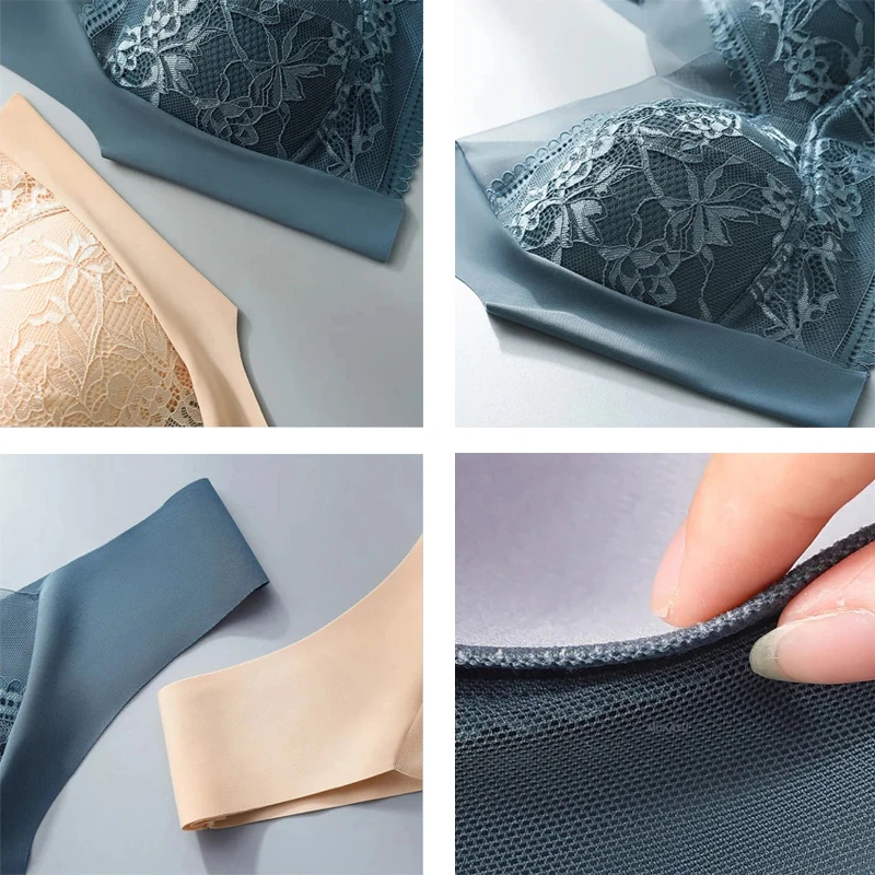 MUKATU кружевные бюстгальтеры для женщин бесшовный бюстгальтер большого размера