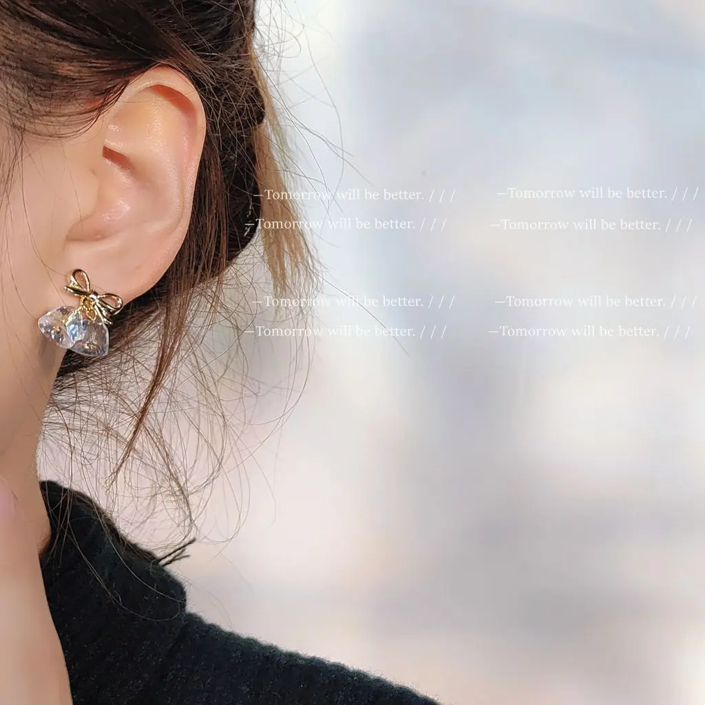 Сладкий стиль прозрачная стеклянная фотография для женщин молодая девушка Y2k