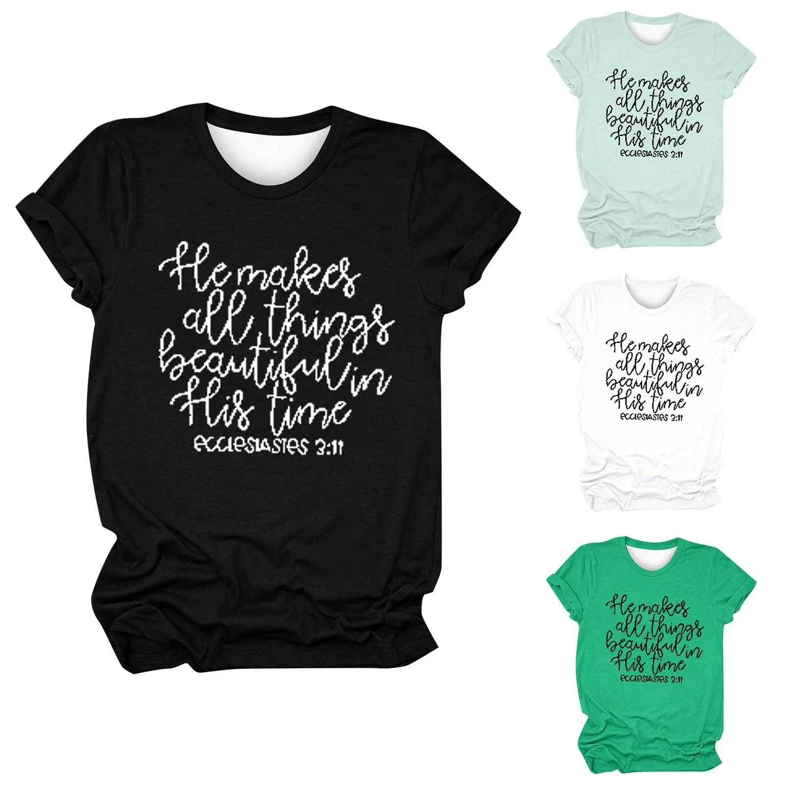 

Женская свободная модная футболка с коротким рукавом и буквенным принтом, пуловер с круглым вырезом, рубашка с карманами и блестками