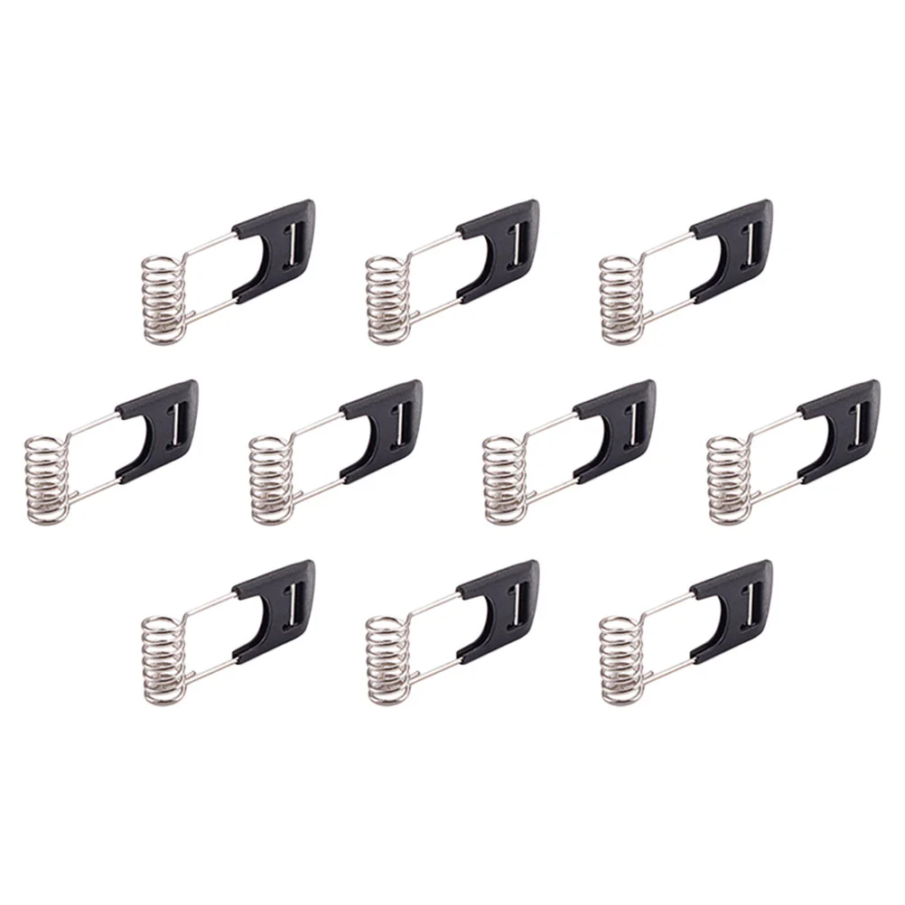 10 шт. декоративный светильник пружинные полезные зажимы пластиковый