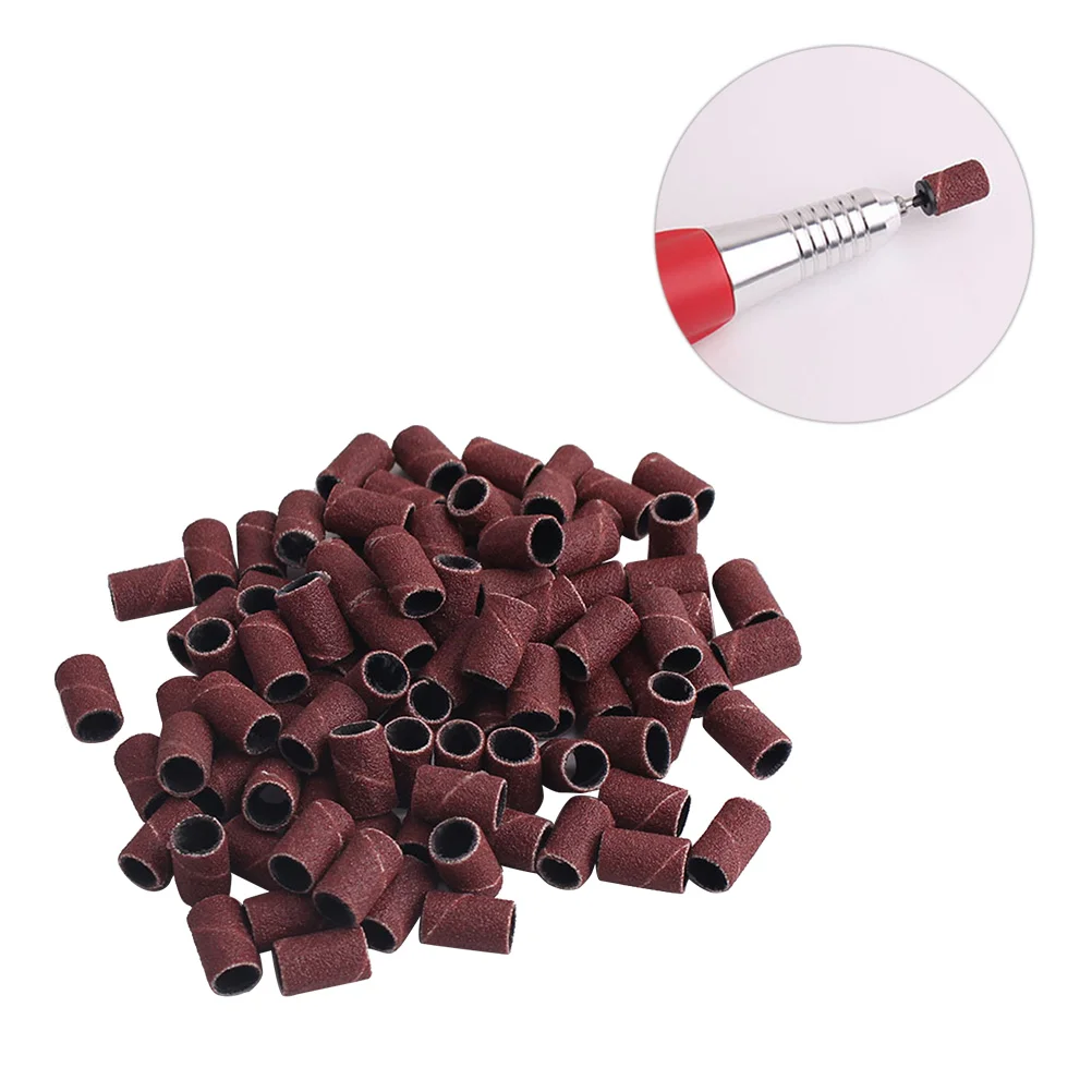 

Sanding Nail Bands Drill Bits Ring Band Manicure Polisher Grinding Tool Machine Files Drum File Head Grit Sand Pedicure Bit